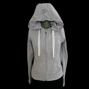 Lululemon ~ Hoodie ~ Grey ~ Ruching ~ Like New